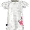 BLUE SEVEN  Camiseta flores blancas