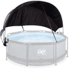 EXIT Voile d'ombrage pour piscine ronde ø244 cm