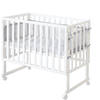 roba Comforter &amp; Bassinet 3in1 White med Barrier Style grå