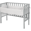roba Co-sleeper 2in1 Taupe Style grijs