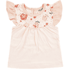 JACKY T-Shirt MID SUMMER off- white / rose à motifs