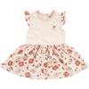 JACKY Robe à manches courtes MID SUMMER off- white /pink patterned