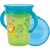 Nûby 360° Tritan hrnek na pití WONDER CUP 240 ml v zelené barvě