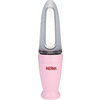 Nûby cuchara especial de PP con recipiente de silicona de 90 ml en color rosa