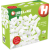 HUBELINO ® byggstenar - 60 delar, vit