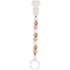 Nattou Dummy ketting roze-wit-beige