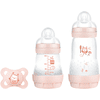 MAM Babyflaska Easy Start Anti Colic-Elements Starter Set S Owl i rosa