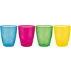 Nûby drinkbeker PP set van 4 in kleurrijk