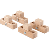 babybay ® Szczęki łączące do kojca pasujące do modelu Original , Midi, Maxi i Boxspring lakierowany naturalny