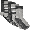 Minymo calcetines de 5 patrones light gris