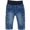 s. Olive r Jeans blauw uitgerekt denim