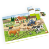 HUBELINO ® Leven op de boerderij puzzel (35 stukjes)