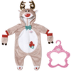 Zapf Creation BABY born® Costume de poupée grenouillère renne 43 cm