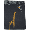 DAVID FUSSENEGGER Decke Giraffe anthrazit