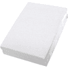 Alvi ® Fitted sheet dobbeltpakke hvid/hvid 40 x 90 cm