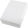 Alvi ® Fitted sheet dobbeltpakke hvid/hvid 70 x 140 cm