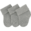 Sterntaler first socks 3-pack silver melange