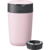 Tommee Tippee Twist &amp; Click Advanced kbelík na pleny, včetně kazety s antibakteriální fólií z udržitelných zdrojů Green v růžové barvě.