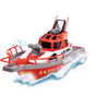 DICKIE RC Fire Boat, Feuerwehr-Boot, RTR mit Wasserspritzfunktion