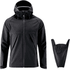 mamalila Chaqueta portabebés Softshell Allrounder black para hombre 