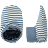 STACCATO Schuhe jeans blue gestreift