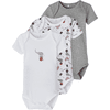 name it Body 3-pack Grijs gemêleerd
