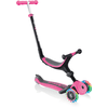 GLOBBER GO-UP FOLDABLE PLUS LIGHT S roze - met verlichte wielen