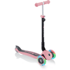 GLOBBER GO-UP FOLDABLE LIGHT S pastel pink - med belyste hjul