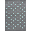 LIVONE Happy Rugs Dětský koberec BUBBLE S Silver Grey Mint 100 x 160 cm