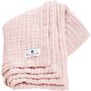 Nordic Coast Company Mušelínová deka růžová 90 x 120 cm