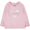 Dětská košile Levi's® s dlouhým rukávem růžová