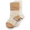 KipKep Stay-On Socks 2-Pack Party Camel en Sand Organic