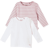 s.Oliver Langarmshirt Multipack rose/white
