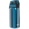 ion8 Trinkflasche auslaufsicher, edelstahl, blau, 400 ml 