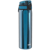 ion8 Trinkflasche auslaufsicher, edelstahl, blau, 600 ml 
