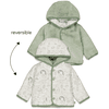 Feetje Veste enfant réversible Welcome To Earth Offwhite