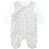 STACCATO Grenouillère et t-shirt enfant motifs soft white melange 