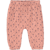 STACCATO  Tkané kalhoty s měkkým vzorem růží