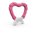 nuvita Beißring - Zahnfleischreiniger für 4m+ in rosa


















