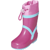 Playshoes  Wellingtons Basic foderato di rosa