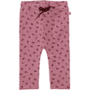 STACCATO Sweatleggings berry gemustert