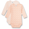 Sanetta Body de bebé rosa cuadros 2 unidades