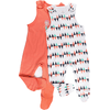 pink or blue  Romper kostym 2-pack orange 