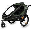 hamax Outback vozík za kolo zelená/ černá 