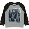 name it Sweatshirt Nmmvildar Grå melange