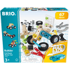 BRIO ® Build er juego de construcción con motor de arrastre, 67 piezas.