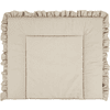 Alvi ® Mata do przewijania z falbaną z tkaniny 85 x 70 cm