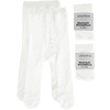 JACKY Collants enfant mélange blanc lot de 2