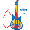 LEXIBOOK Guitarra electrónica de la Patrulla Canina con micrófono, gafas y efectos de luz y sonido 