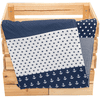 Ullenboom Knuffel deken Ankerblauw 70x100 cm 